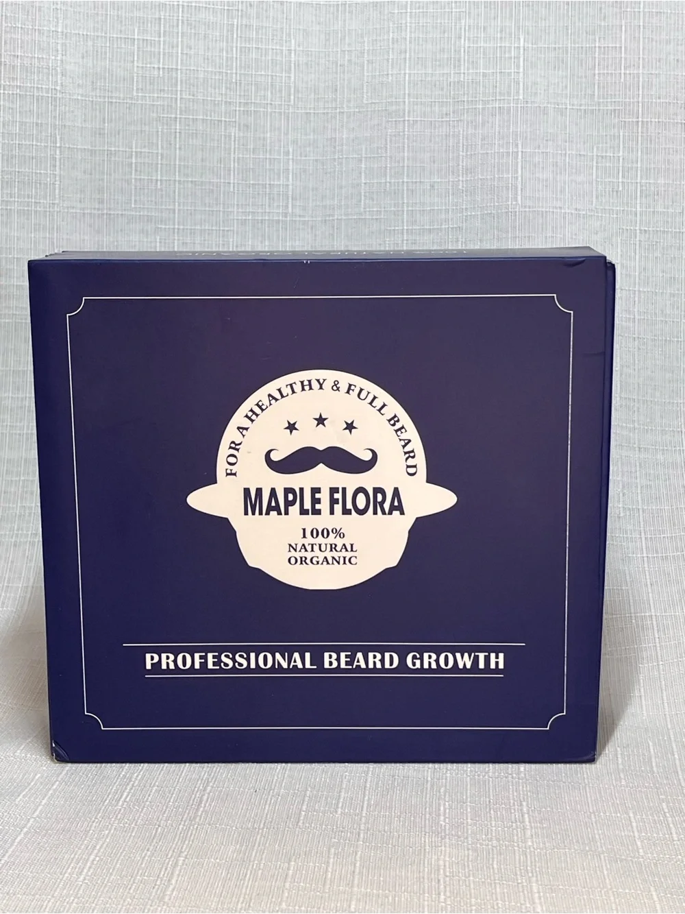 Maple Flora Professional Beard Growth Kit Oil Wash Conditioner Derma Roller NEW